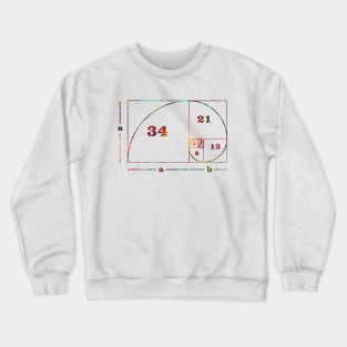 Fibonacci spiral Crewneck Sweatshirt